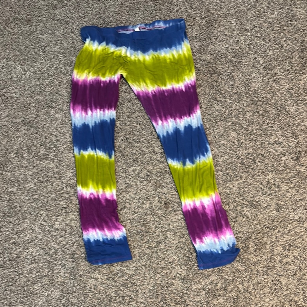Colorful Tie-Dye Leggings
